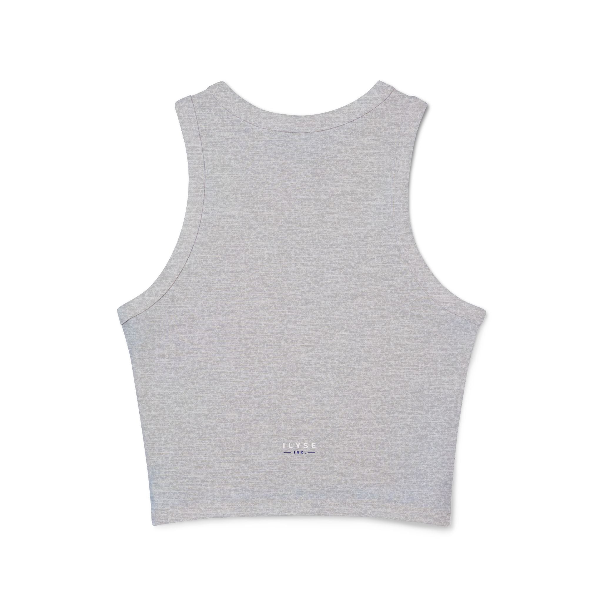 "idc sorry" Minimal Graphic Crop Tank Top